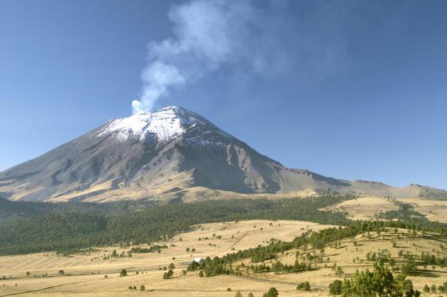 RED ECOLOGICA PORTUGUESA Volcán de México entró en erupción tras