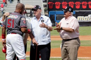 Homenaje, retiro de Robert Pérez, estadio Antonío Herrera Gutierrez de Barquisimeto - 14-12-14  (1)