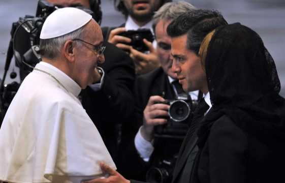 Foto: Enrique Peña Nieto y el Papa Francisco / EFE