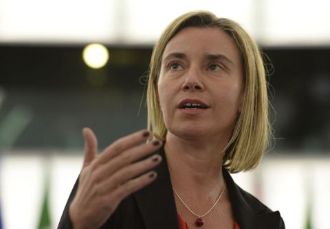 Foto:  Alta representante de la Unión Europea, Federica Mogherini / EFE