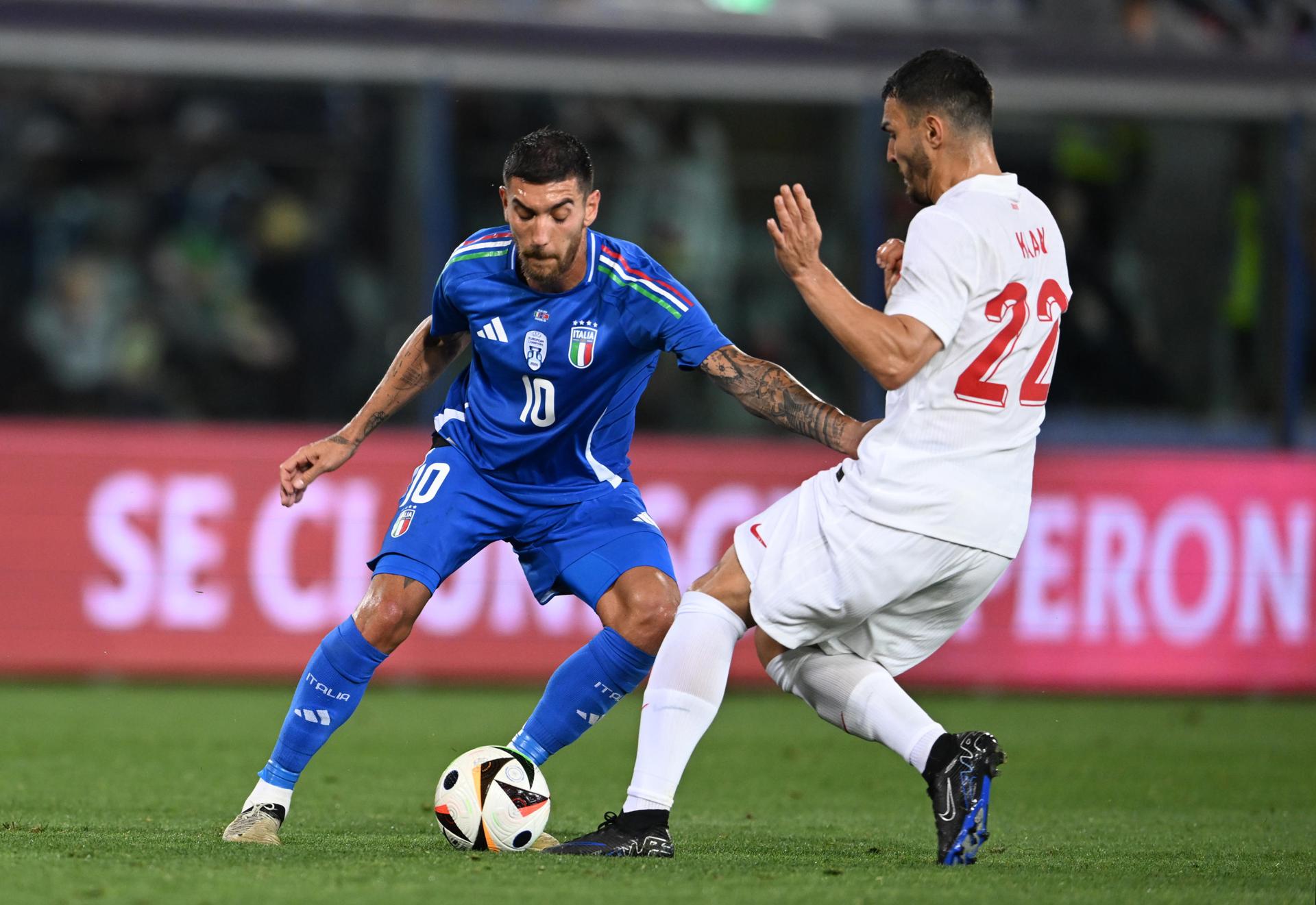 Italia dejó dudas tras amargo empate con Turquía previo a la Eurocopa