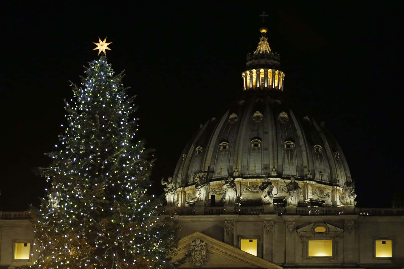 La Navidad llegó al Vaticano, con bombillos LED de bajo consumo (Fotos)