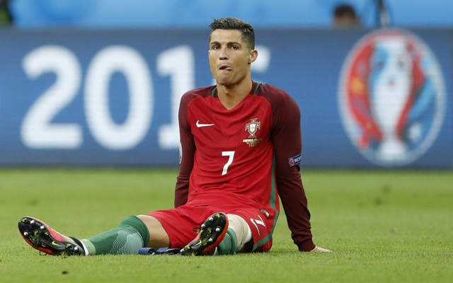 En Un Mar De Lágrimas Cristiano Ronaldo Sale Lesionado De La Gran