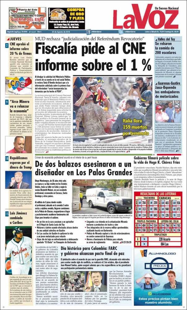 PORTADA LA VOZ