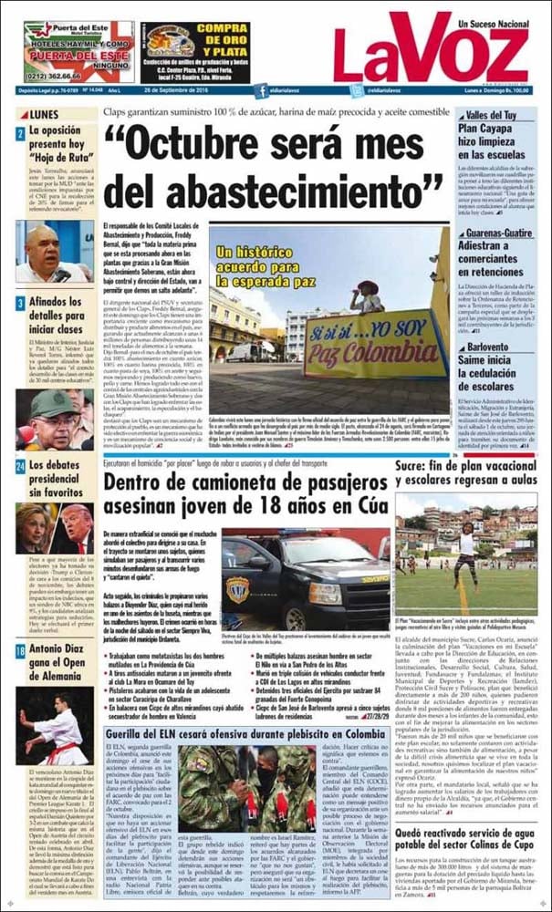 PORTADA LA VOZ