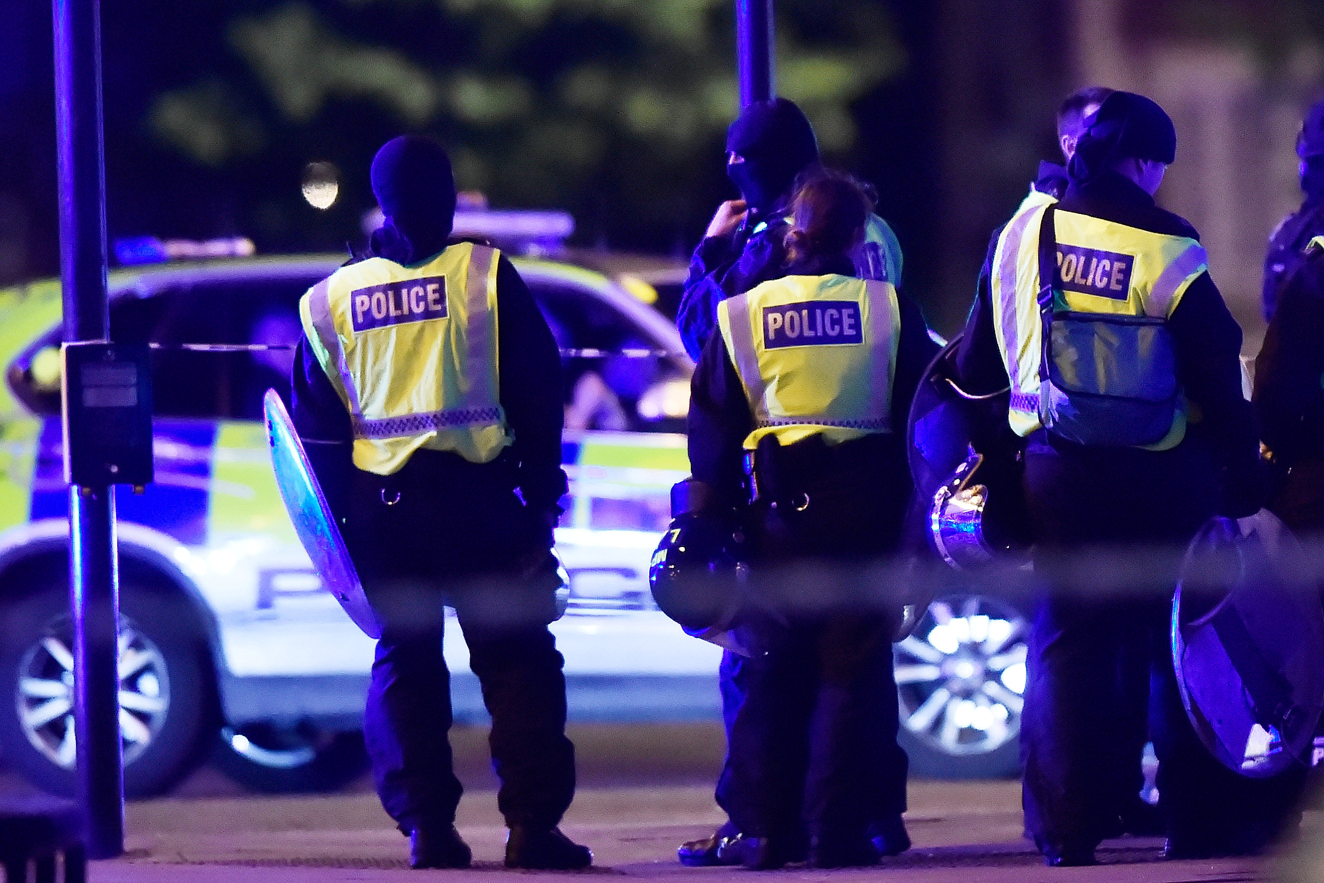 Police attend to an incident near London Bridge in London, Britain, June 3, 2017. REUTERS/Hannah McKay