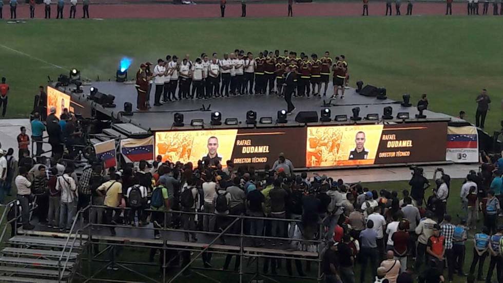 ¡Campeones en nuestros corazones! Las imágenes que no viste del recibimiento de la Vinotinto Sub 20. Foto: Eduardo Ríos / LaPatilla.com