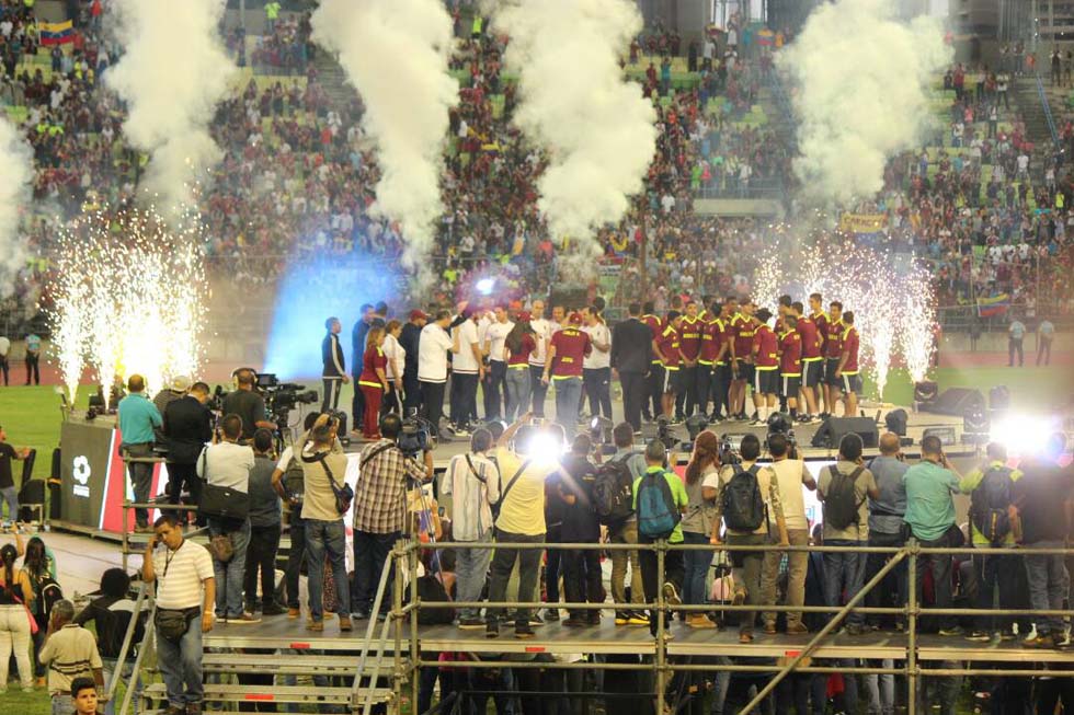 ¡Campeones en nuestros corazones! Las imágenes que no viste del recibimiento de la Vinotinto Sub 20. Foto: Eduardo Ríos / LaPatilla.com