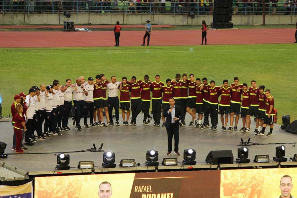 ¡Campeones en nuestros corazones! Las imágenes que no viste del recibimiento de la Vinotinto Sub 20. Foto: Eduardo Ríos / LaPatilla.com