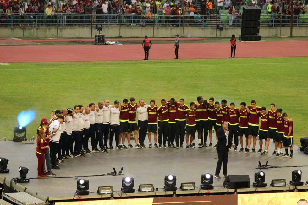 ¡Campeones en nuestros corazones! Las imágenes que no viste del recibimiento de la Vinotinto Sub 20. Foto: Eduardo Ríos / LaPatilla.com