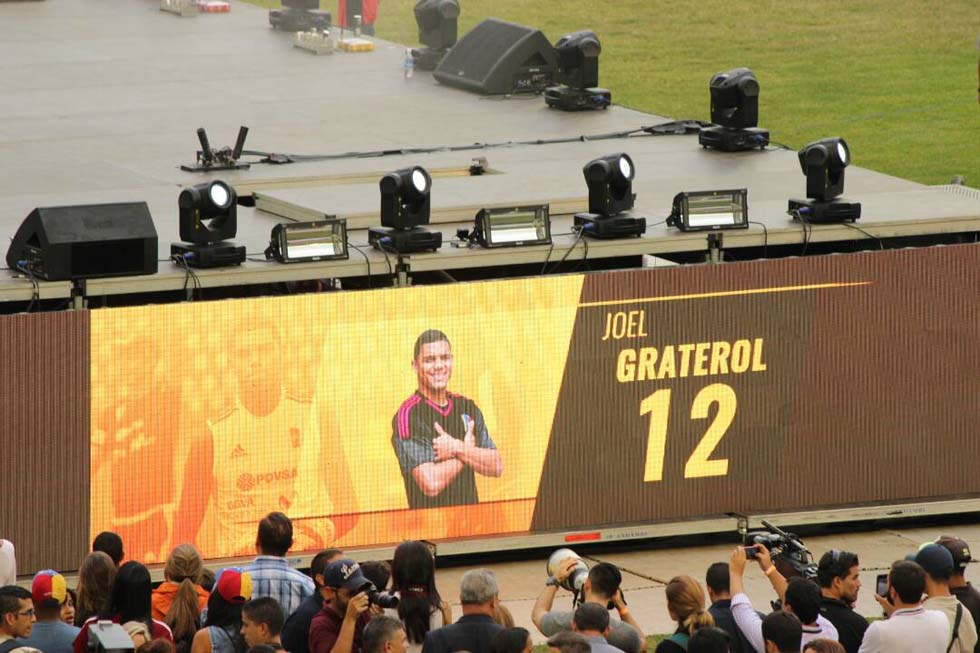 ¡Campeones en nuestros corazones! Las imágenes que no viste del recibimiento de la Vinotinto Sub 20. Foto: Eduardo Ríos / LaPatilla.com