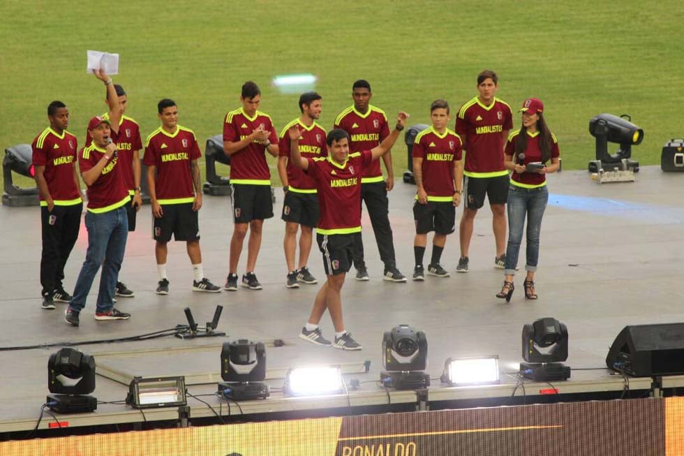 ¡Campeones en nuestros corazones! Las imágenes que no viste del recibimiento de la Vinotinto Sub 20. Foto: Eduardo Ríos / LaPatilla.com