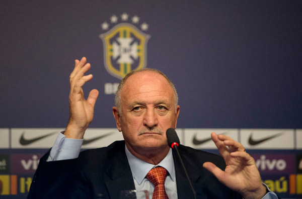 Scolari espera que amistoso ante Rusia sirva para seguir mejorando