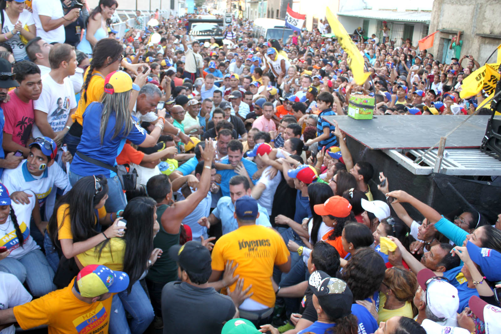 As estuvo Capriles en Car pano FOTOS