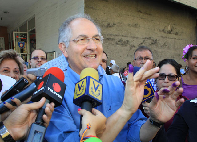 Ledezma: No es día para abusar, hoy es el día de la libertad