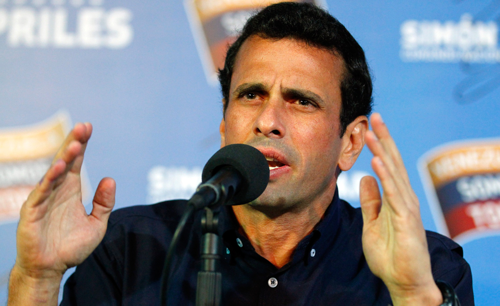 Capriles acusa a Argentina de injerencia en Venezuela