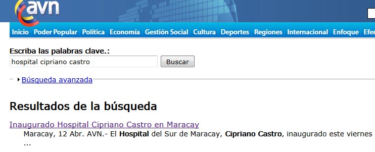 El hospital que inaugura Maduro en cadena… ya había sido inaugurado el pasado viernes