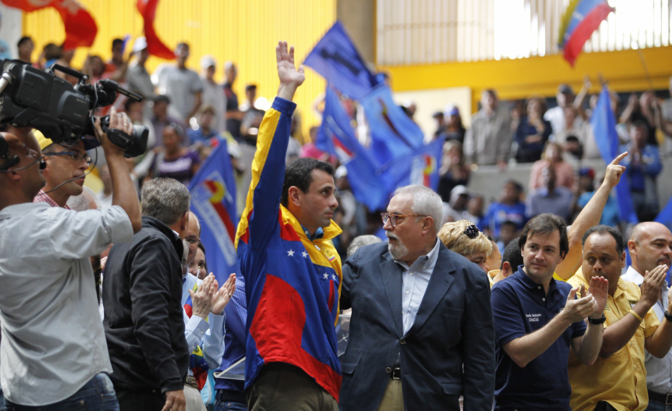 La MUD designa por unanimidad a Capriles como jefe de campaña para las municipales