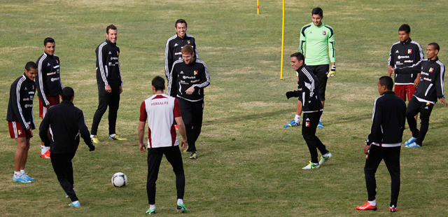 La Vinotinto se prepara en Chile