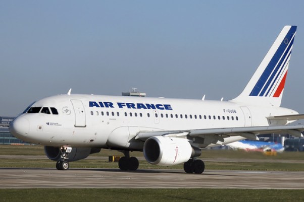 Imagen de archivo de un avión de Air France