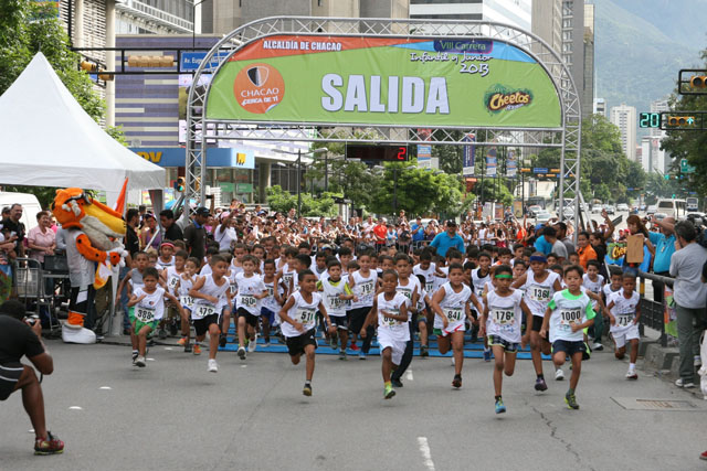 Una fiesta atlética para toda la familia fue la VIII Carrera Infantil y Juvenil de la Alcaldía de Chacao