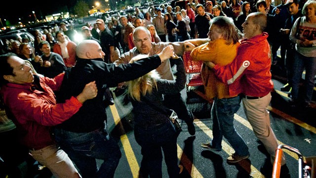 Llegó el “viernes negro” a EEUU