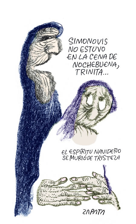 Caricaturas del jueves 26 de diciembre de 2013