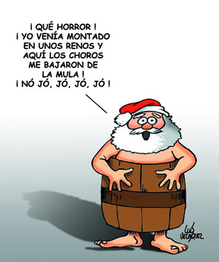 Caricaturas del viernes 27 de diciembre de 2013