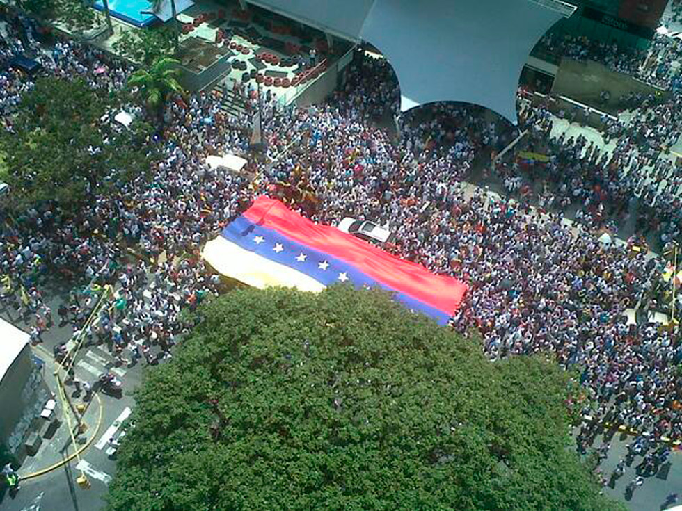 Estudiantes y artistas protagonizaron impresionante marcha hasta Petare (Fotos)