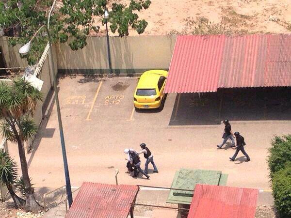 Dos manifestantes detenidos en San Cristóbal (Foto)