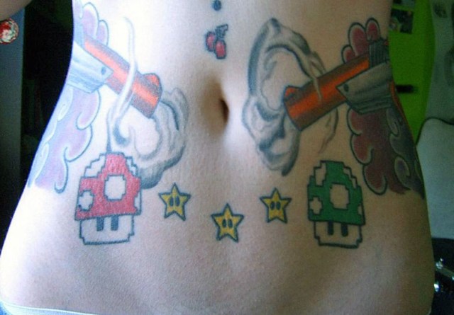 Tatuaje Nintendo