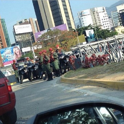 autopista las mercedes GNB