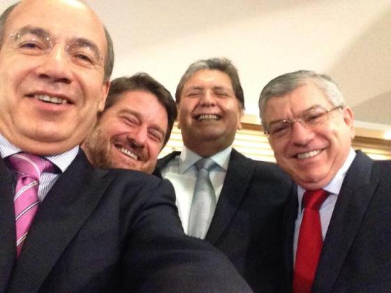 expresidentes selfie