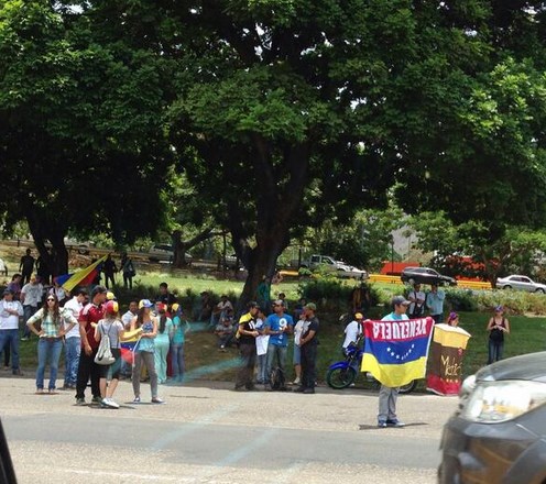 Salen a protestar en El Trigal (Fotos)