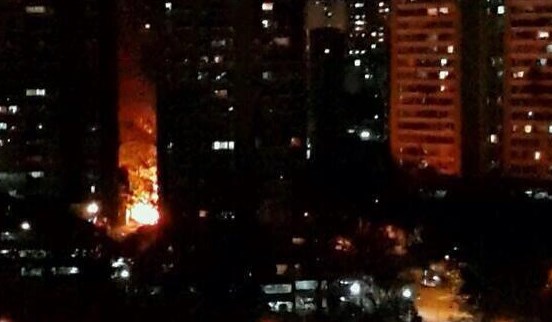 Así luce Santa Fe por las bombas lacrimógenas #21A (Fotos)