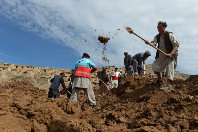 AFGHANISTAN-LANDSLIDE