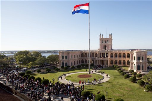 El palacio de gobierno paraguayo fue atacado por termitas