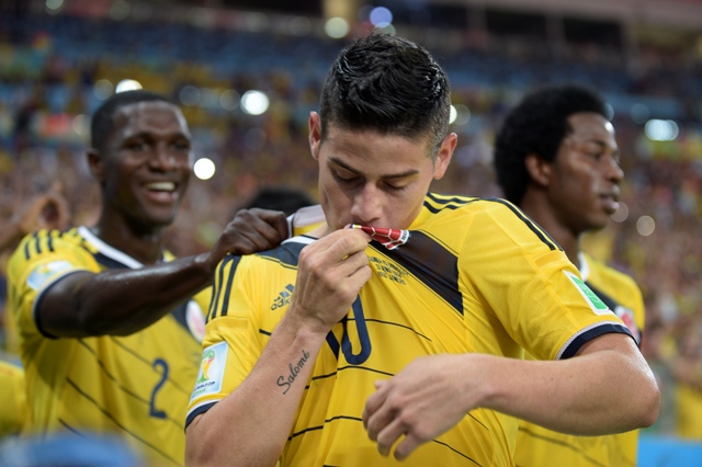 DT de Uruguay:  James Rodríguez es el mejor jugador del Mundial