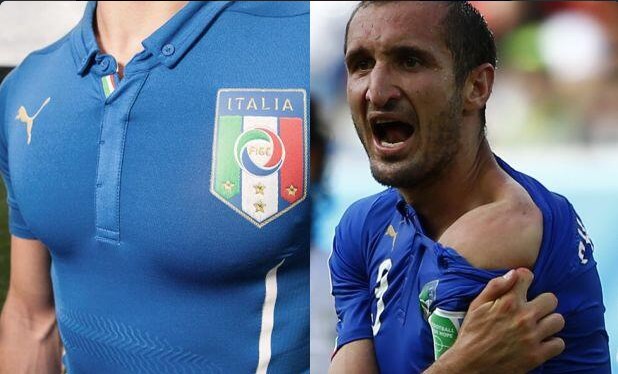 Puma saca provecho del mordisco de Suárez a Chiellini