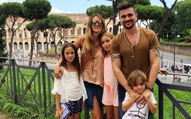 Juanes en una escapada a Roma (Foto)