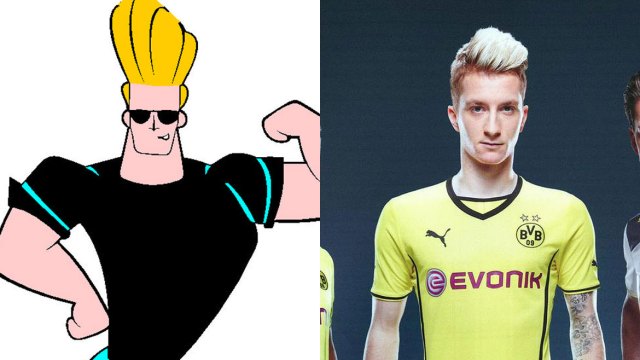 Marco Reus y Johnny Bravo