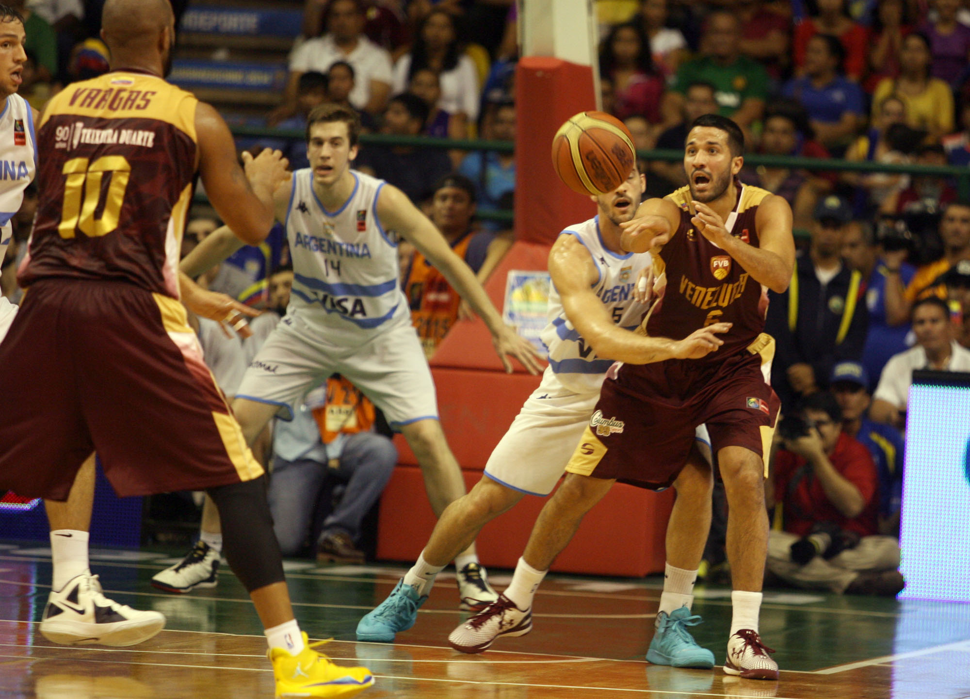 Greivis Vásquez el jugador más valioso del Suramericano de Baloncesto