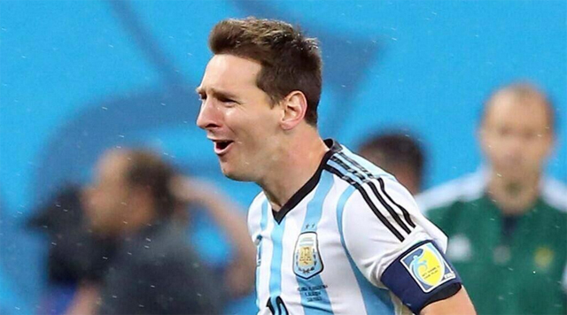 Messi llanto