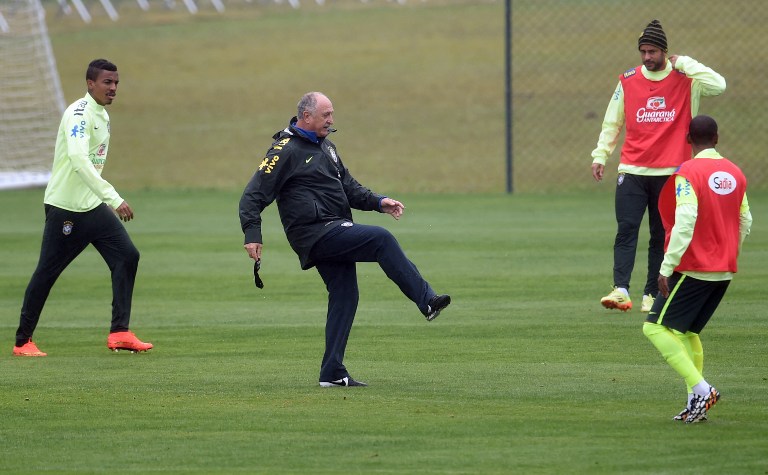 Selección de Brasil entrena para ganar el tercer puesto en el Mundial (Fotos)