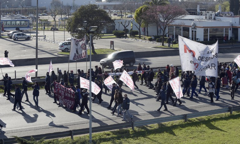 Cancelan 16 vuelos desde Brasil hacia Buenos Aires por huelga en Argentina