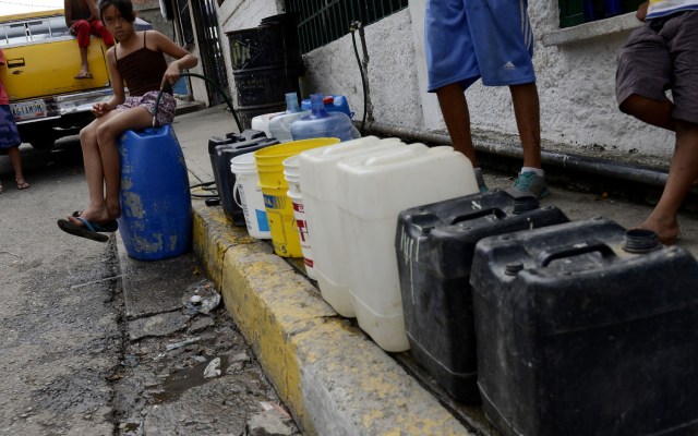 agua racionamiento