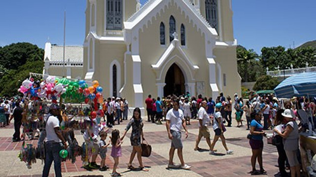 Comerciantes listos para las fiestas en honor a la Virgen del Valle