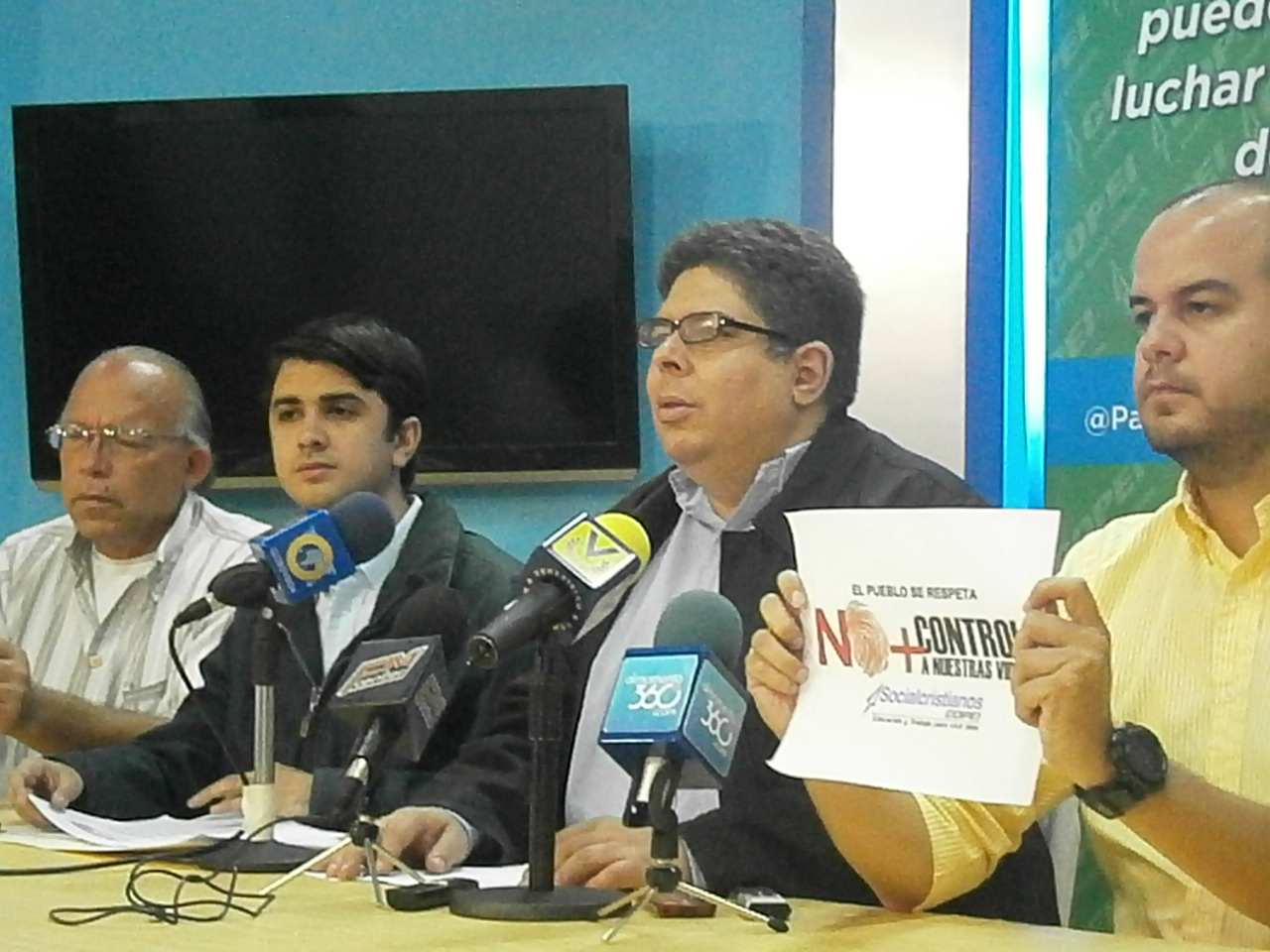 Copei activará 5 mil misioneros que buscarán apoyo para amparo contra la cazahuella