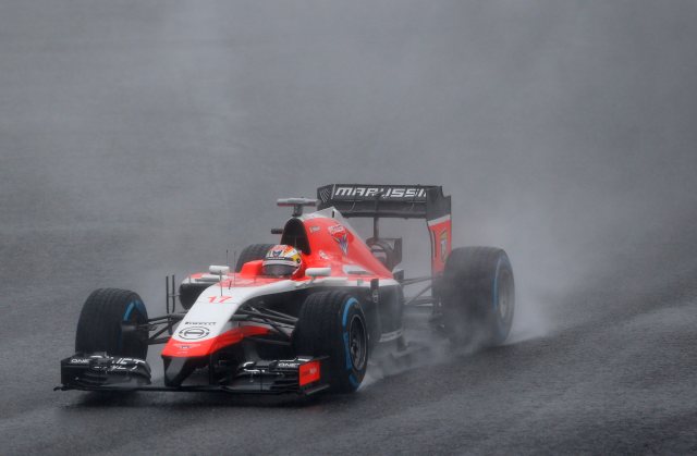 Marussia Formula One driver Jules Bianchi of France drives during the Japanese F1 Grand Prix at the Suzuka Circuit