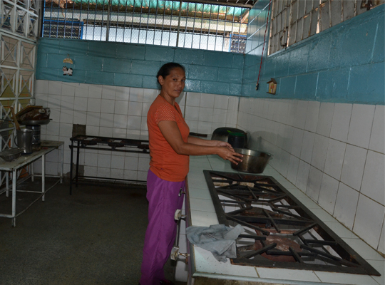 Sin alimento están los comedores escolares